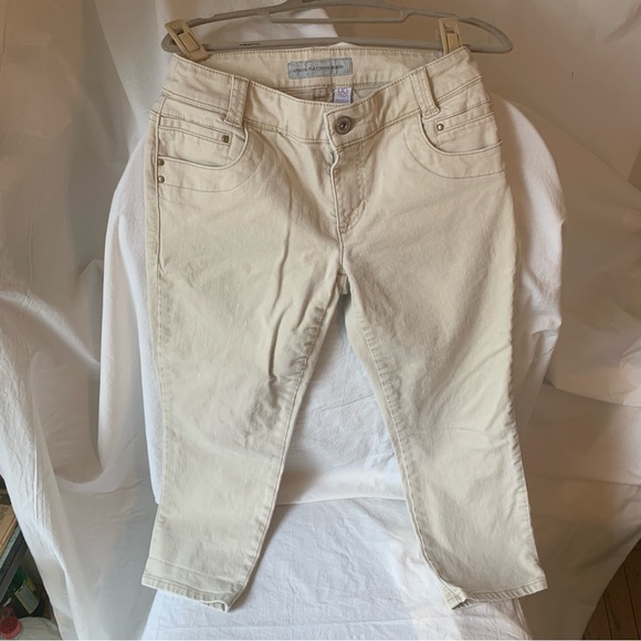 Chico's Denim - Chico's Light Beige Ankle Jeans